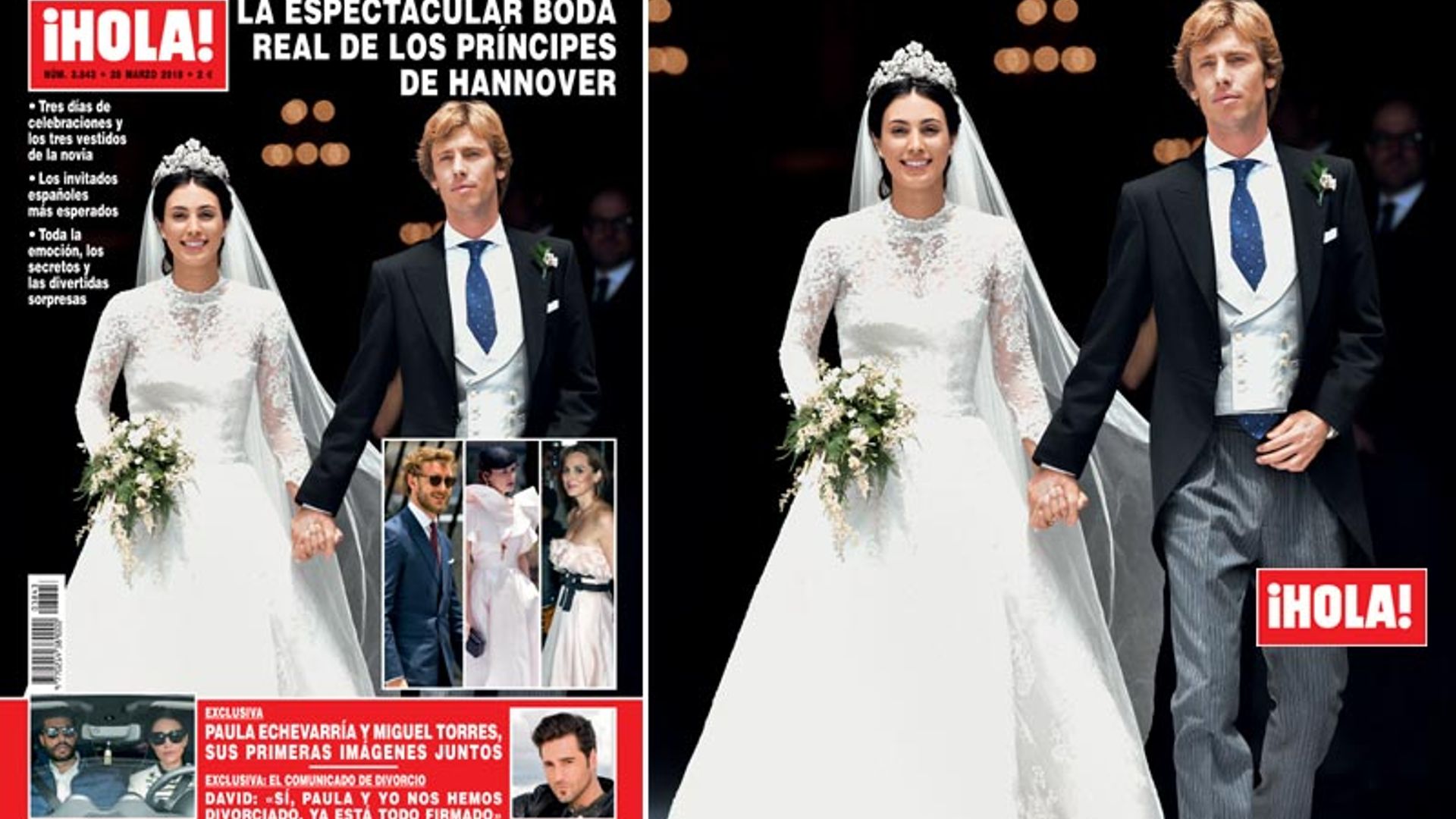 En ¡HOLA!, la espectacular boda real de los Príncipes de Hannover