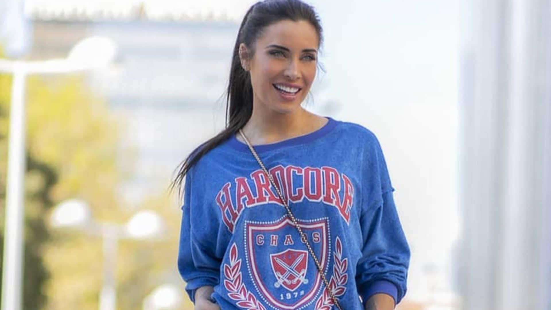 La sudadera 'efecto buena cara' de Pilar Rubio con la que no necesita maquillaje