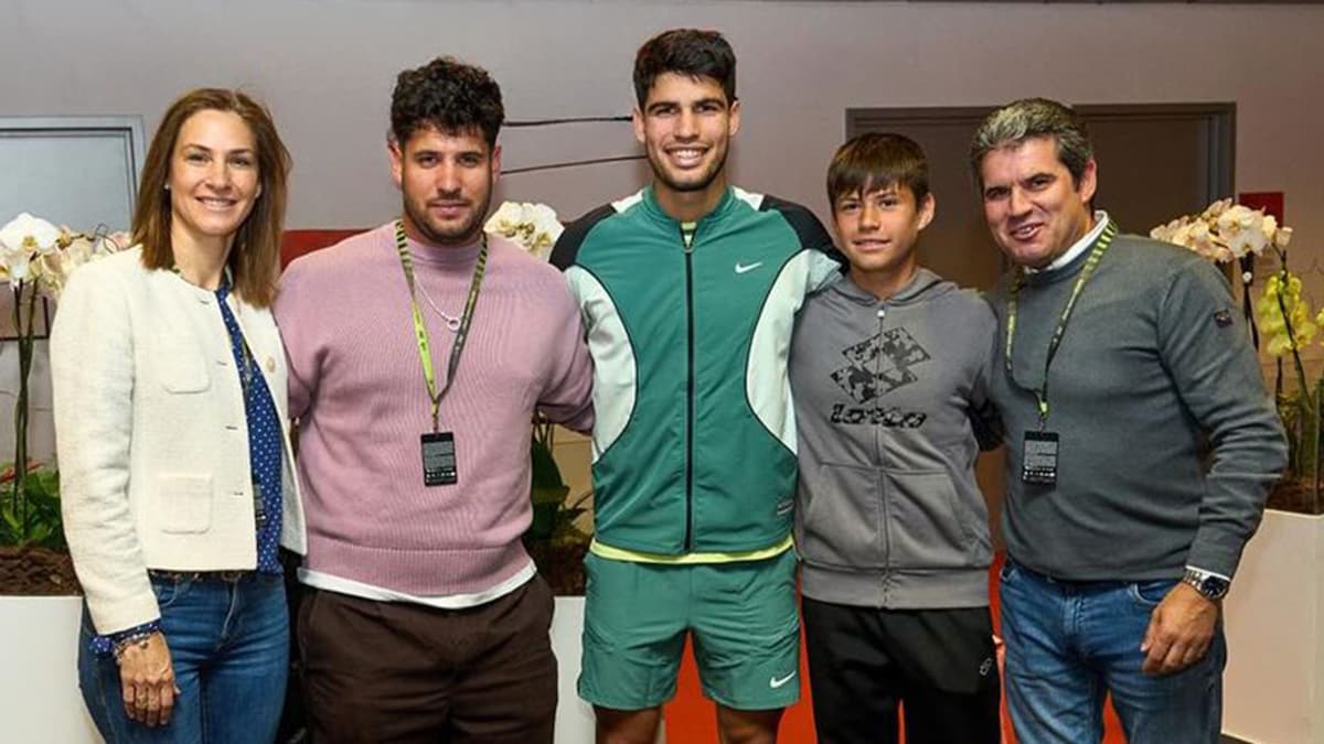 Conoce a la familia de Carlos Alcaraz, su gran apoyo y una de las claves de  su meteórica carrera