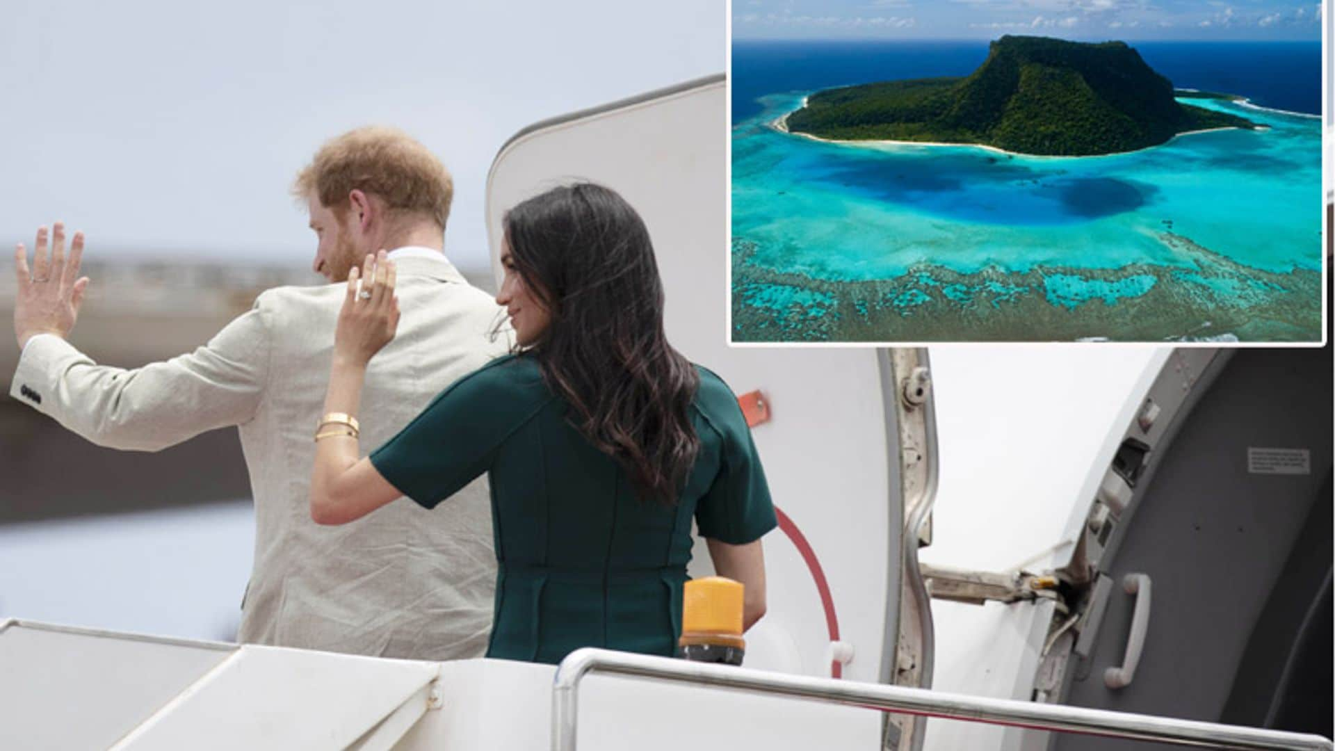 ¡Confirmado! La paradisíaca isla en la que Harry y Meghan se tomaron una noche libre