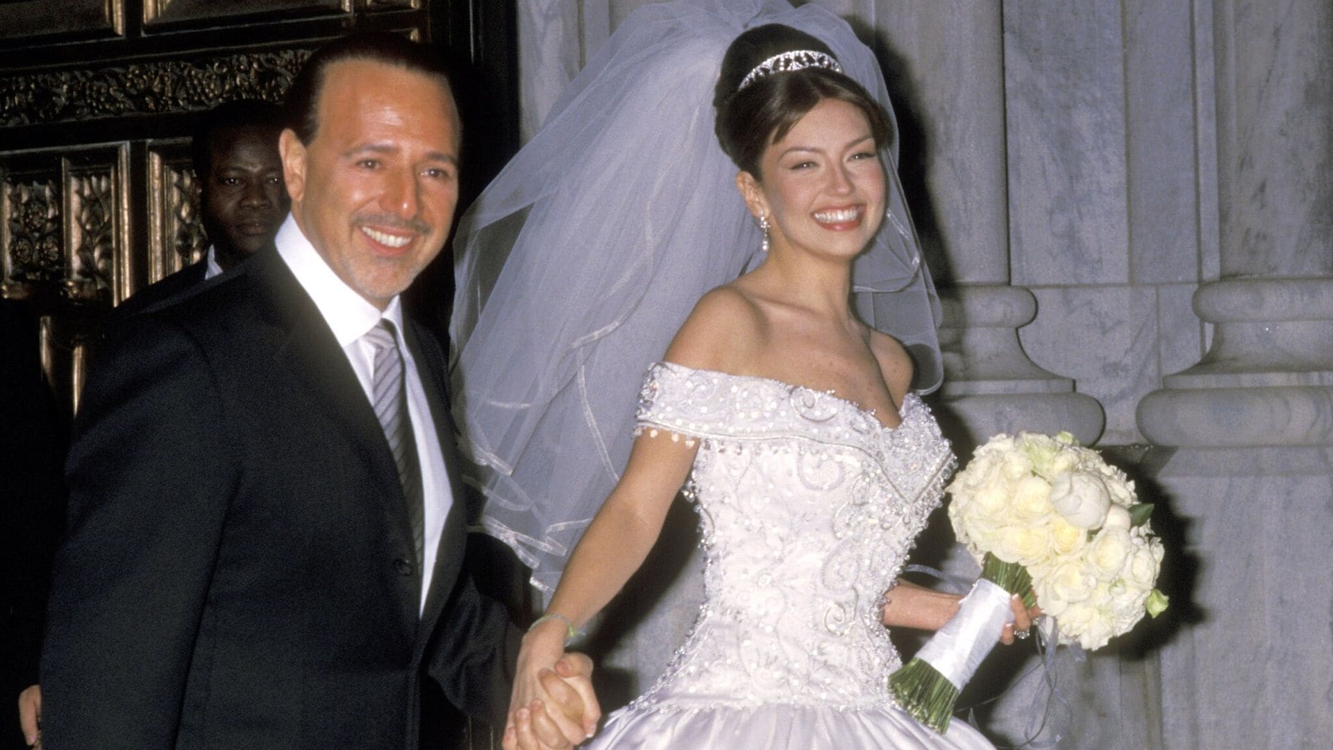 Thalía y Tommy Mottola celebran 21 años de casados