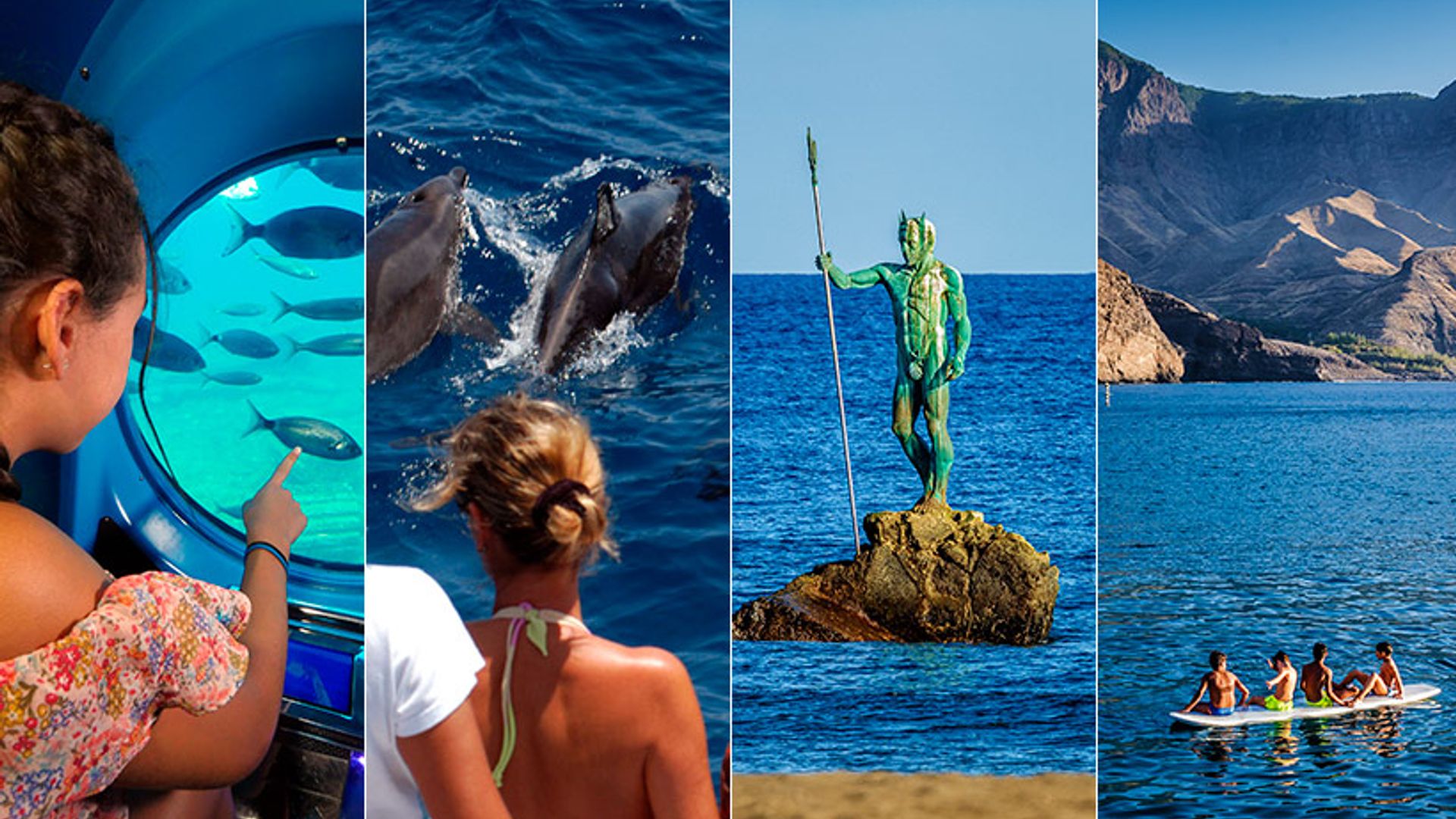 Viajar en submarino, hacer un guaguatour.... o cómo pasárselo bomba en Gran Canaria