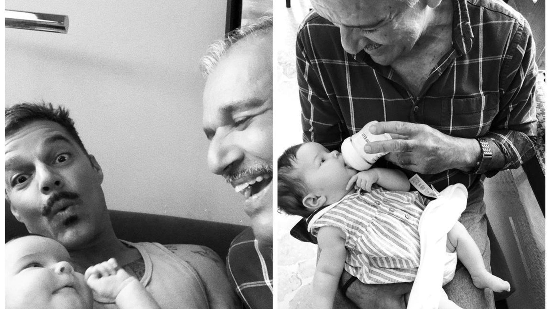 La faceta más tierna del papá de Ricky Martin como abuelito ejemplar