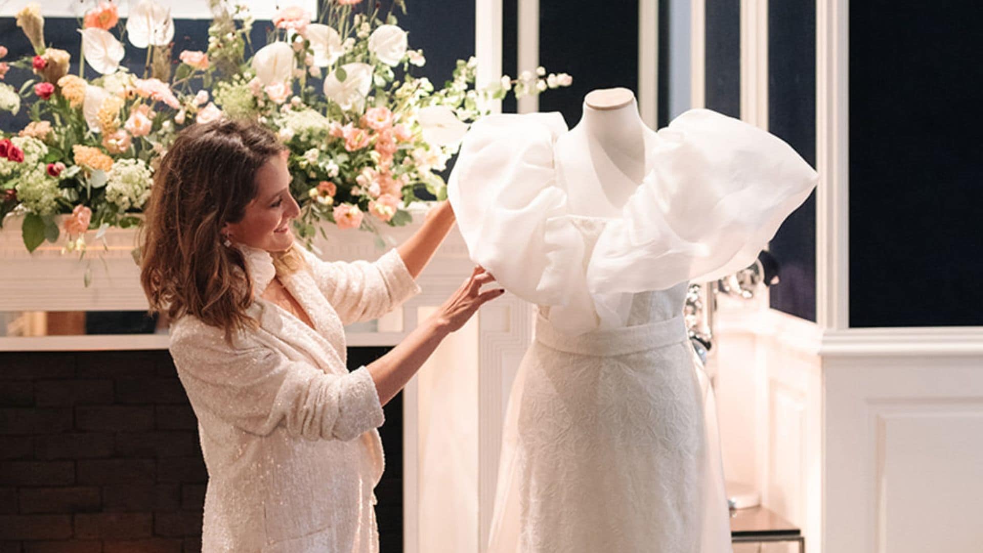 Los vestidos de novia llenos de romanticismo de Lorena Merino, la diseñadora que triunfa de norte a sur