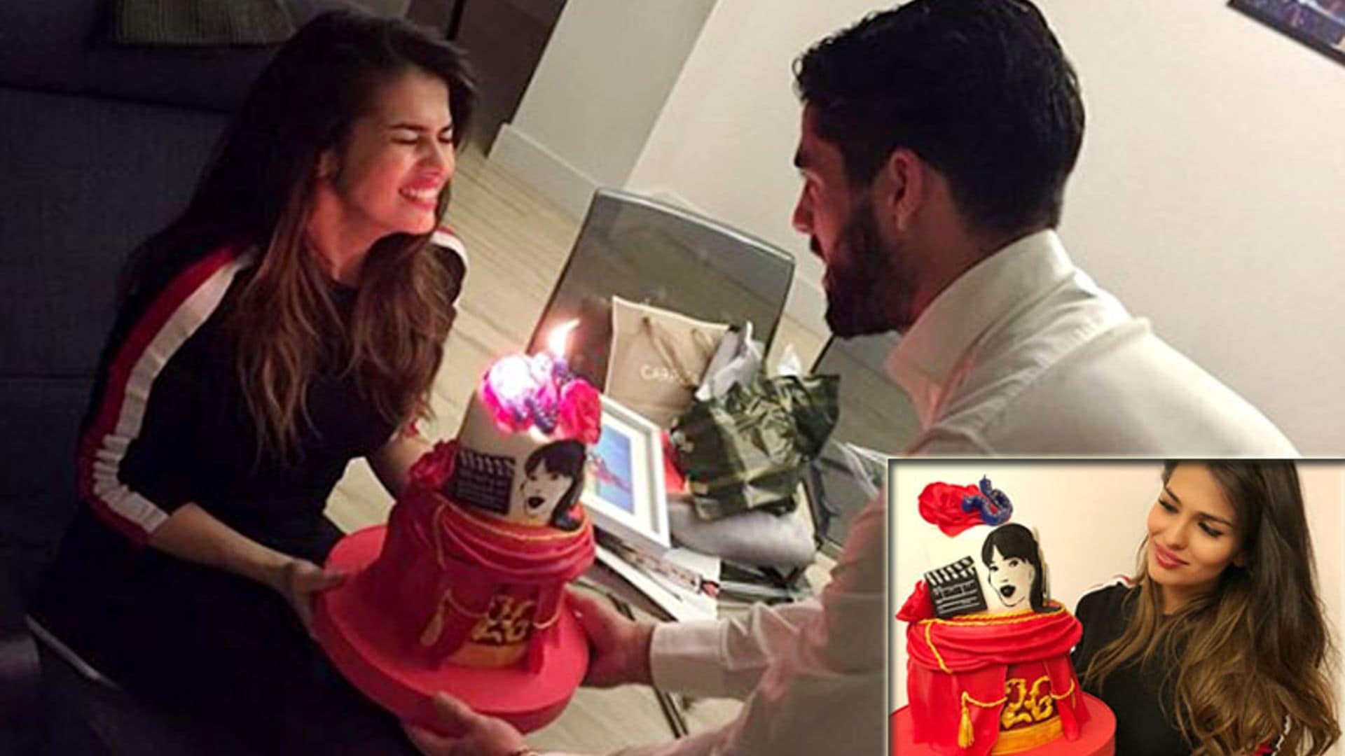 La original tarta de cumpleaños de Sara Sálamo: un postre… ¡de película!