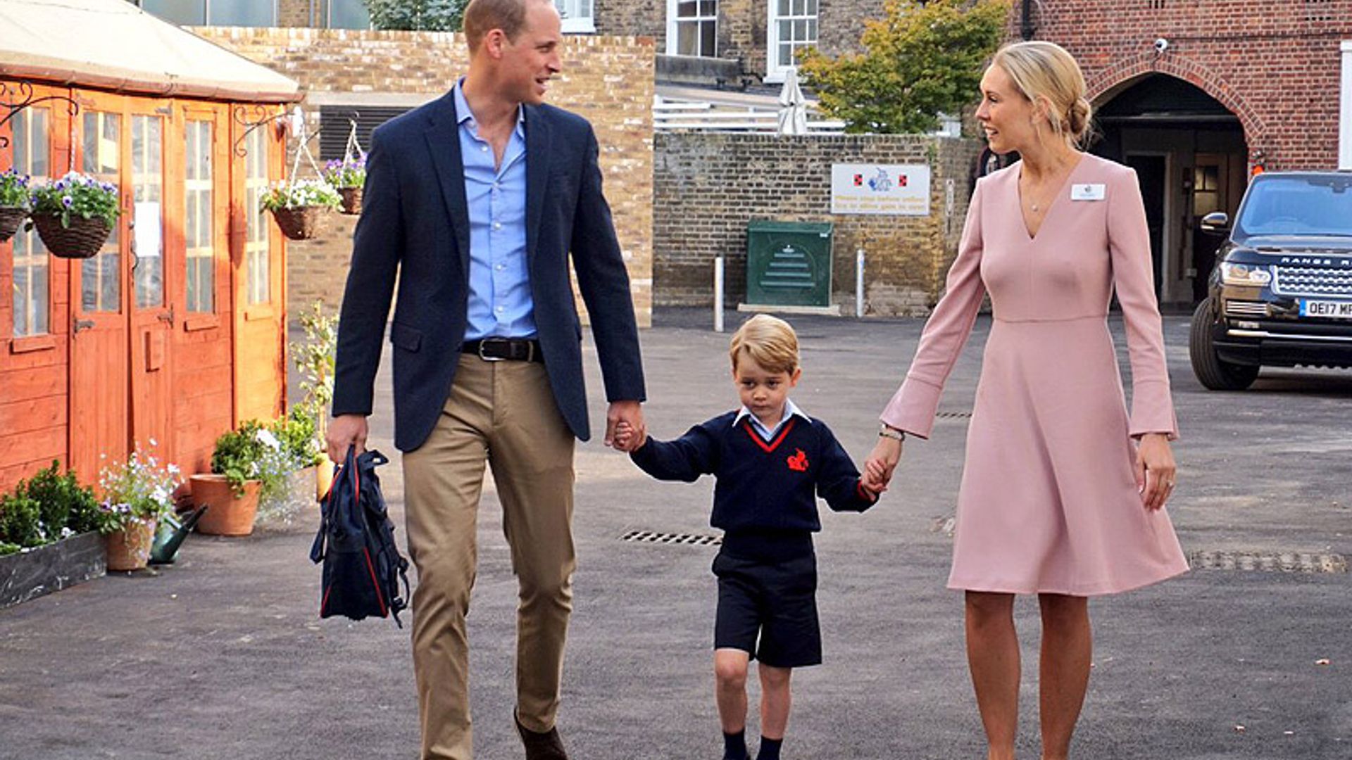 La Duquesa de Cambridge, la gran ausente en el primer día de colegio del príncipe George