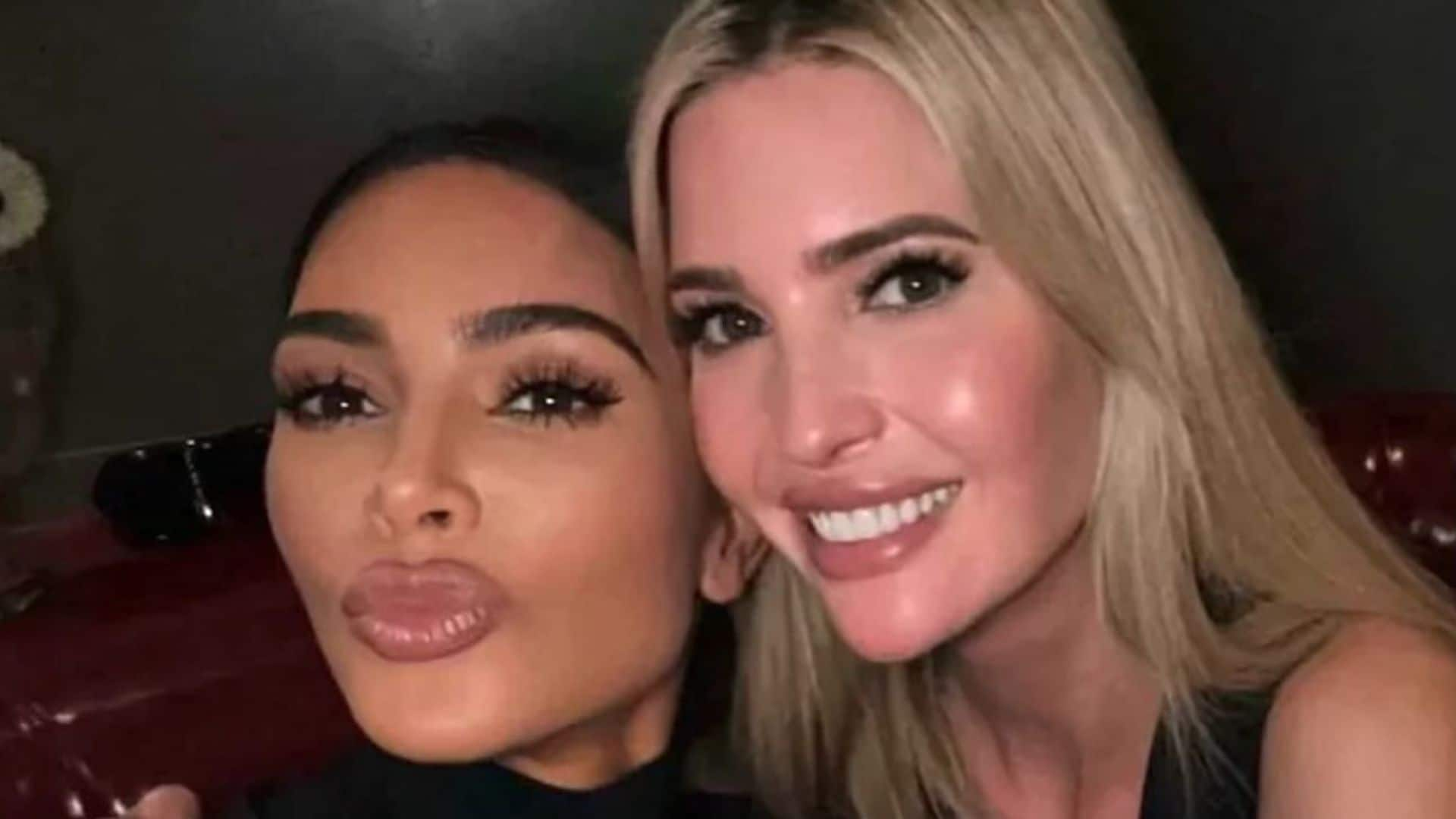 Ivanka Trump celebra el cumpleaños de su amiga, Kim Kardashian, con un cálido mensaje