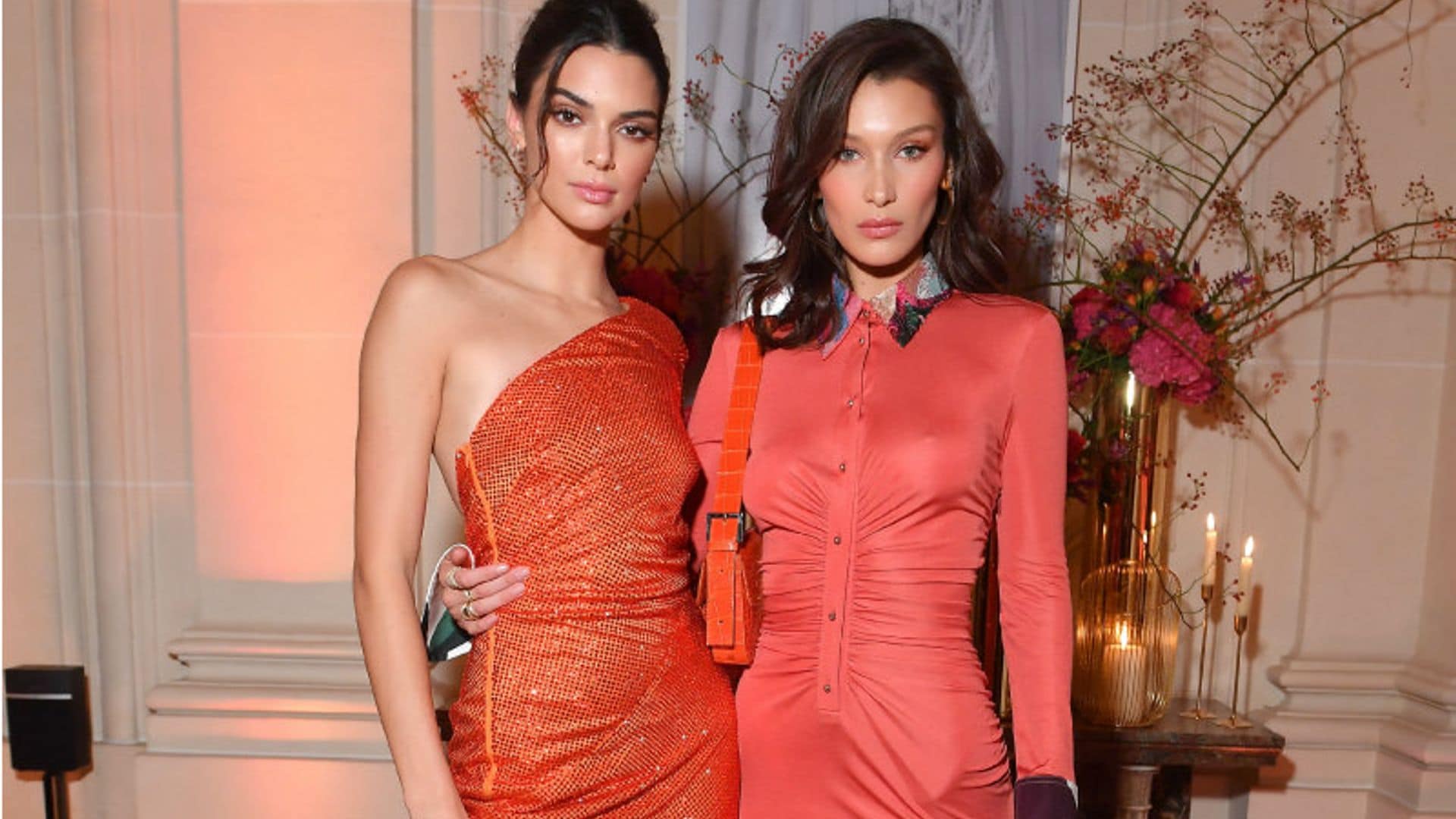 Lo dicen Kendall Jenner y Bella Hadid: el naranja es el nuevo rojo