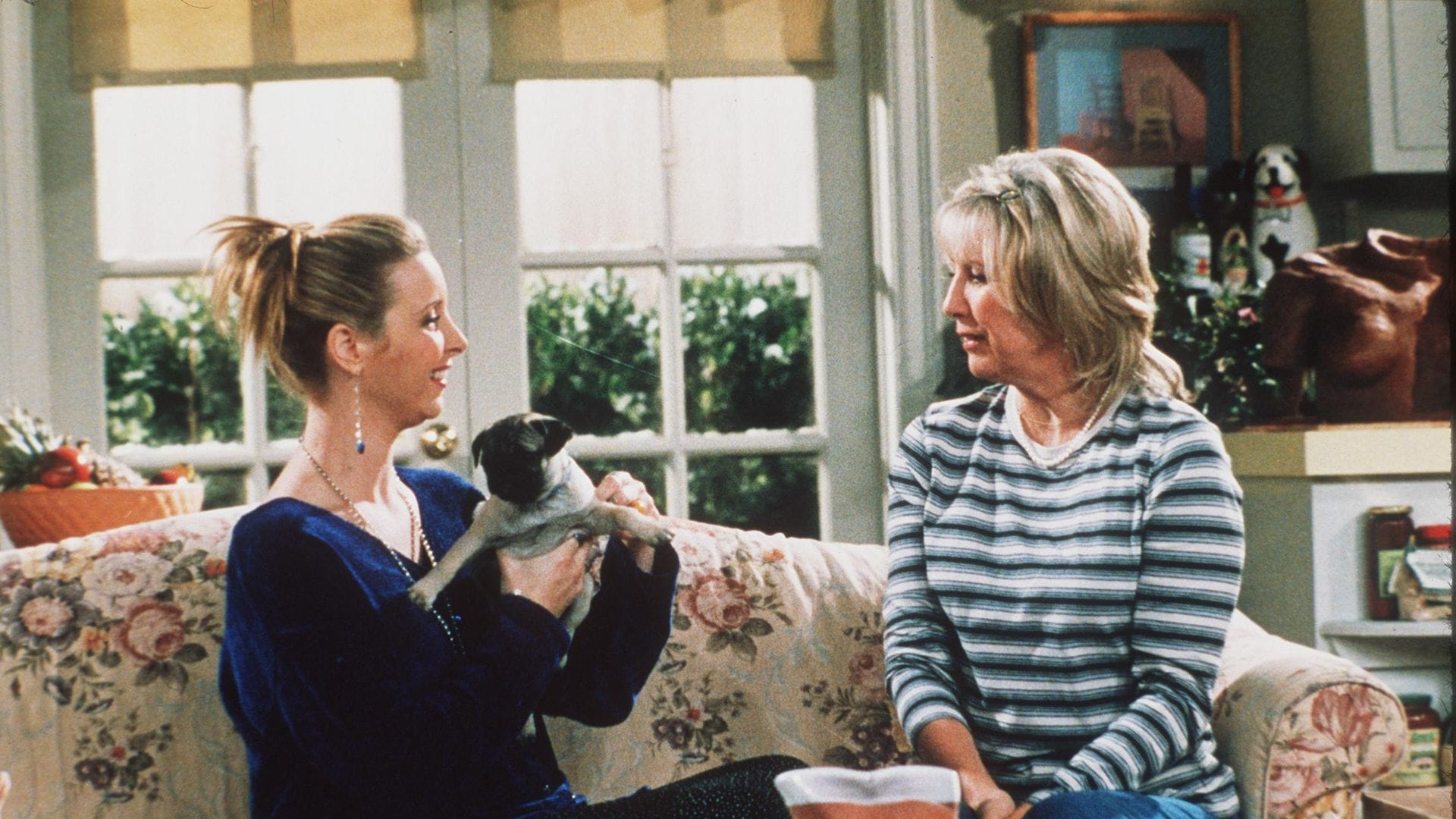 Lisa Kudrow y Teri Garr en 'Friends'