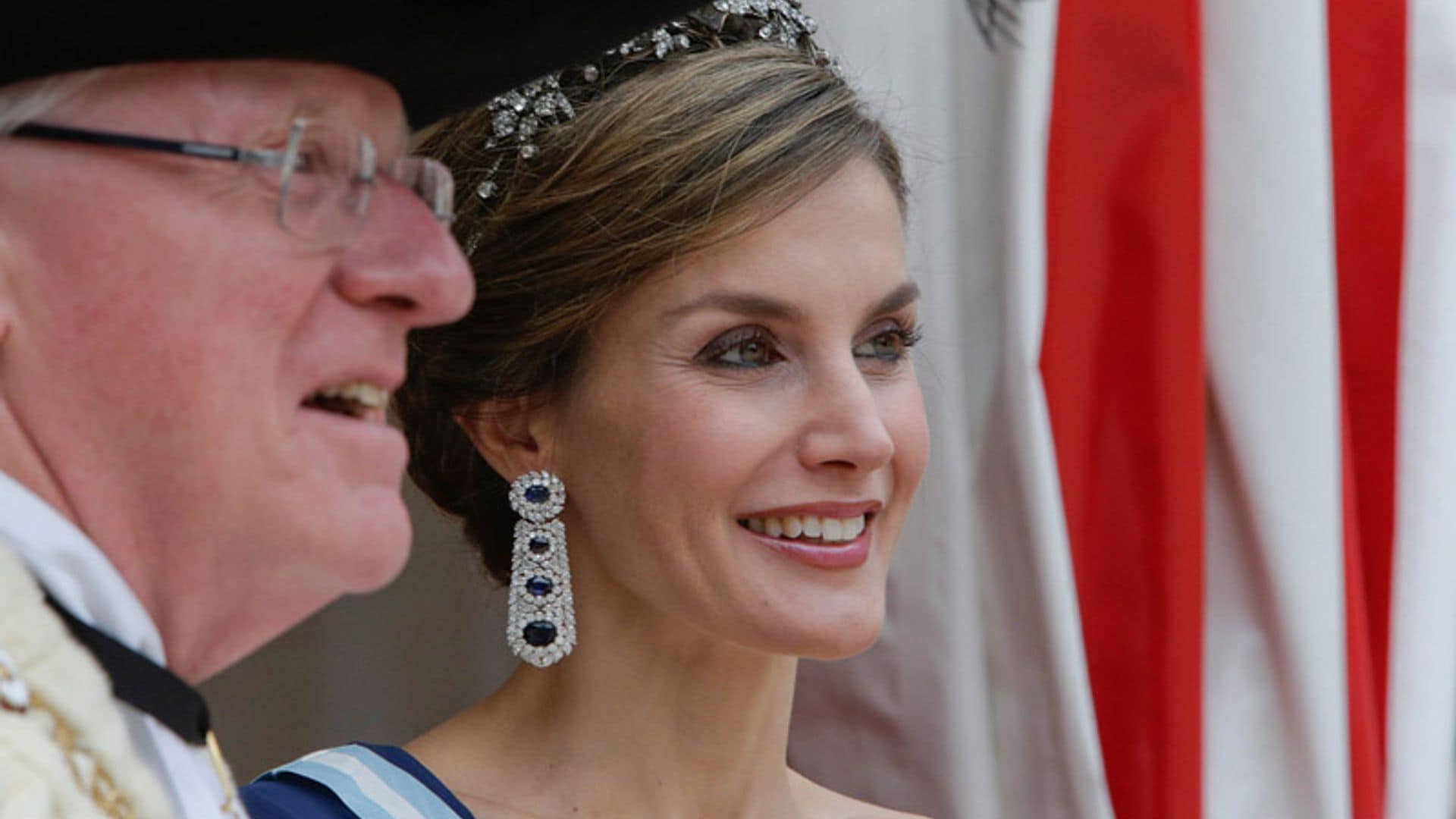 La reina Letizia elige las joyas de la reina Victoria Eugenia para sus citas de gala en el Reino Unido