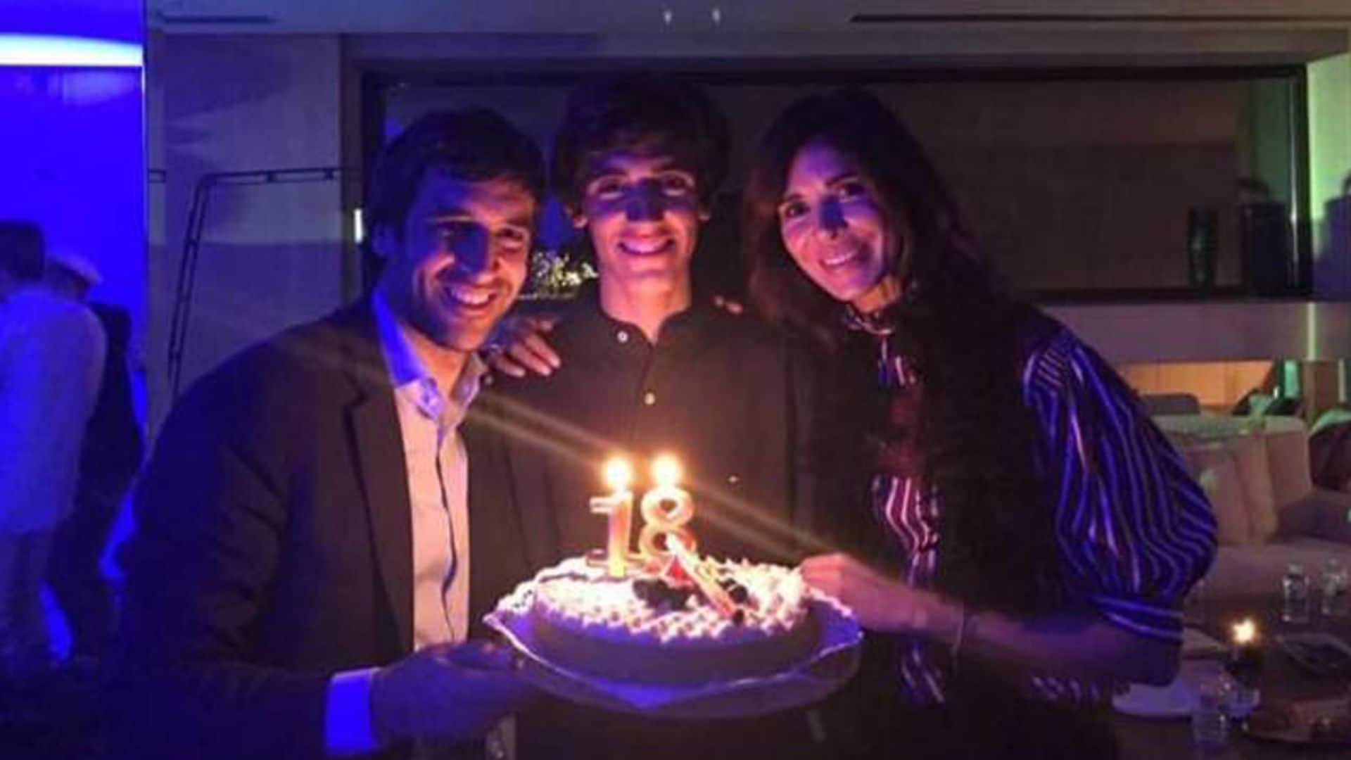 El increíble regalo de Raúl González y Mamen Sanz a su hijo Jorge por su 18º cumpleaños