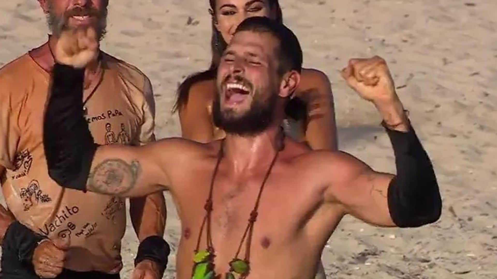 Alejandro Nieto se convierte en el primer finalista de 'Supervivientes'