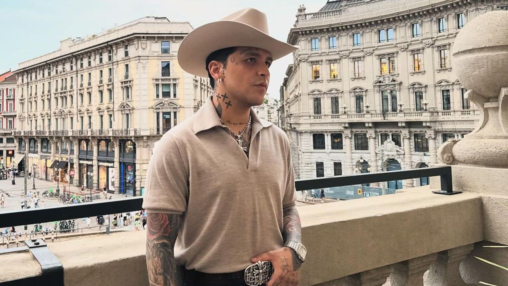 Christian Nodal reaparece recuperado tras ser hospitalizado de emergencia: 'Estamos de vuelta en el ruedo'