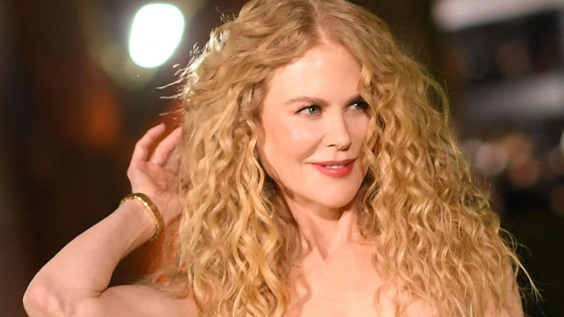 ¡Con canas o sin ellas pero con rizos! Nicole Kidman se une al efecto Andy Macdowell