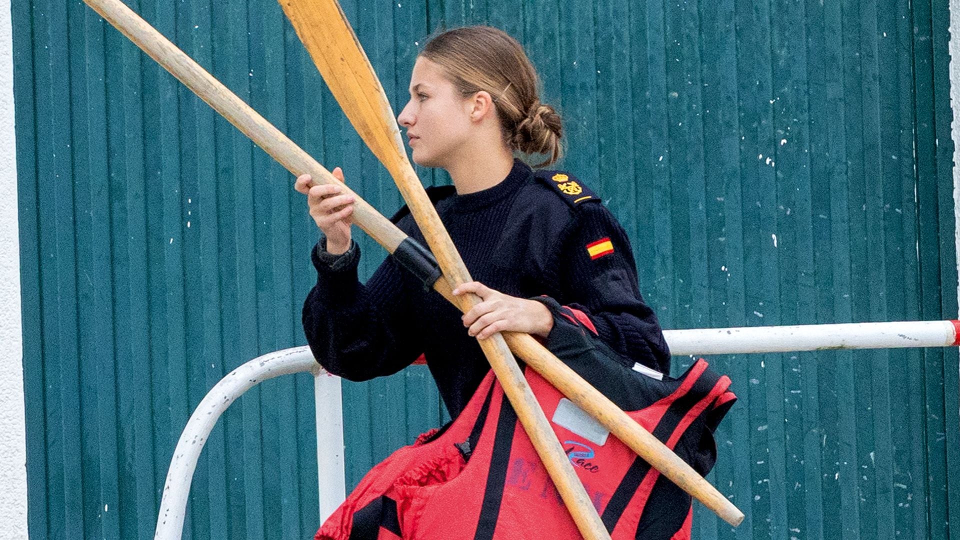 IMÁGENES EXCLUSIVAS. La princesa Leonor: la descubrimos de maniobras en el mar