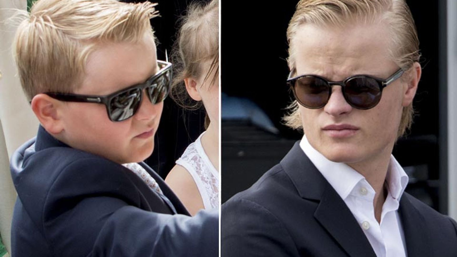 Marius y Sverre, los 'Men in Black', y Alejandra, Maud, Leah y Emma, las 'ninfas' de Noruega