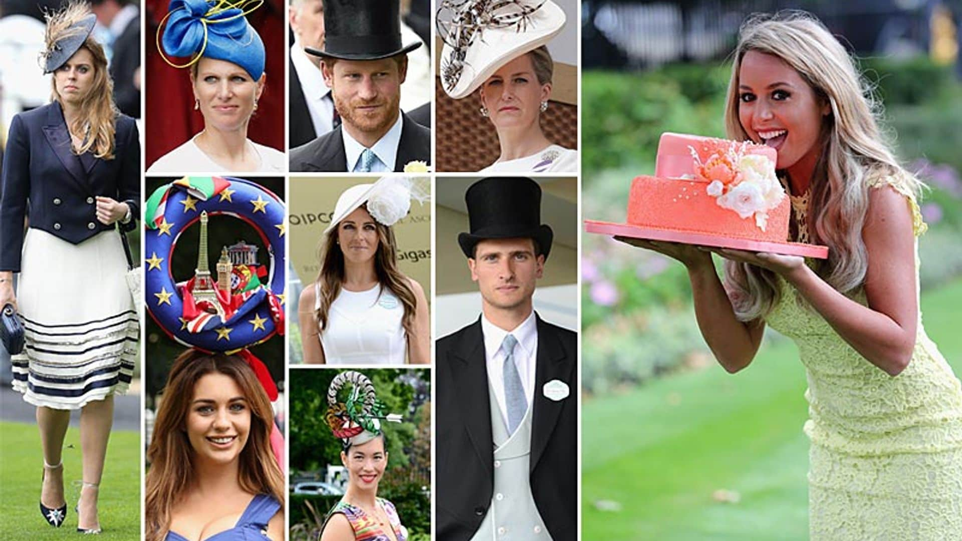 Sombreros, tocados... ¡comienza Ascot 2016!: foto a foto, los mejores (y los más 'alocados') diseños