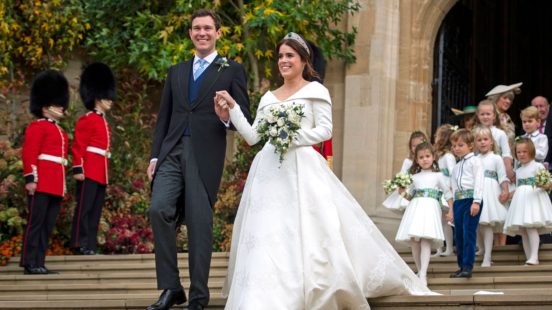 La foto inédita con la que Eugenia de York recuerda su boda real, 'el mejor día de mi vida'