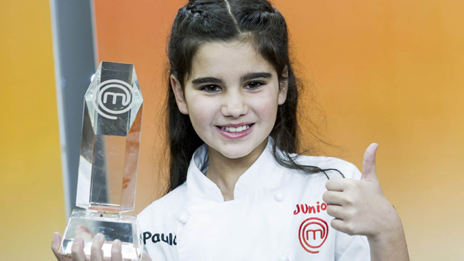 Paula, ¡ganadora de ‘MasterChef Junior’!