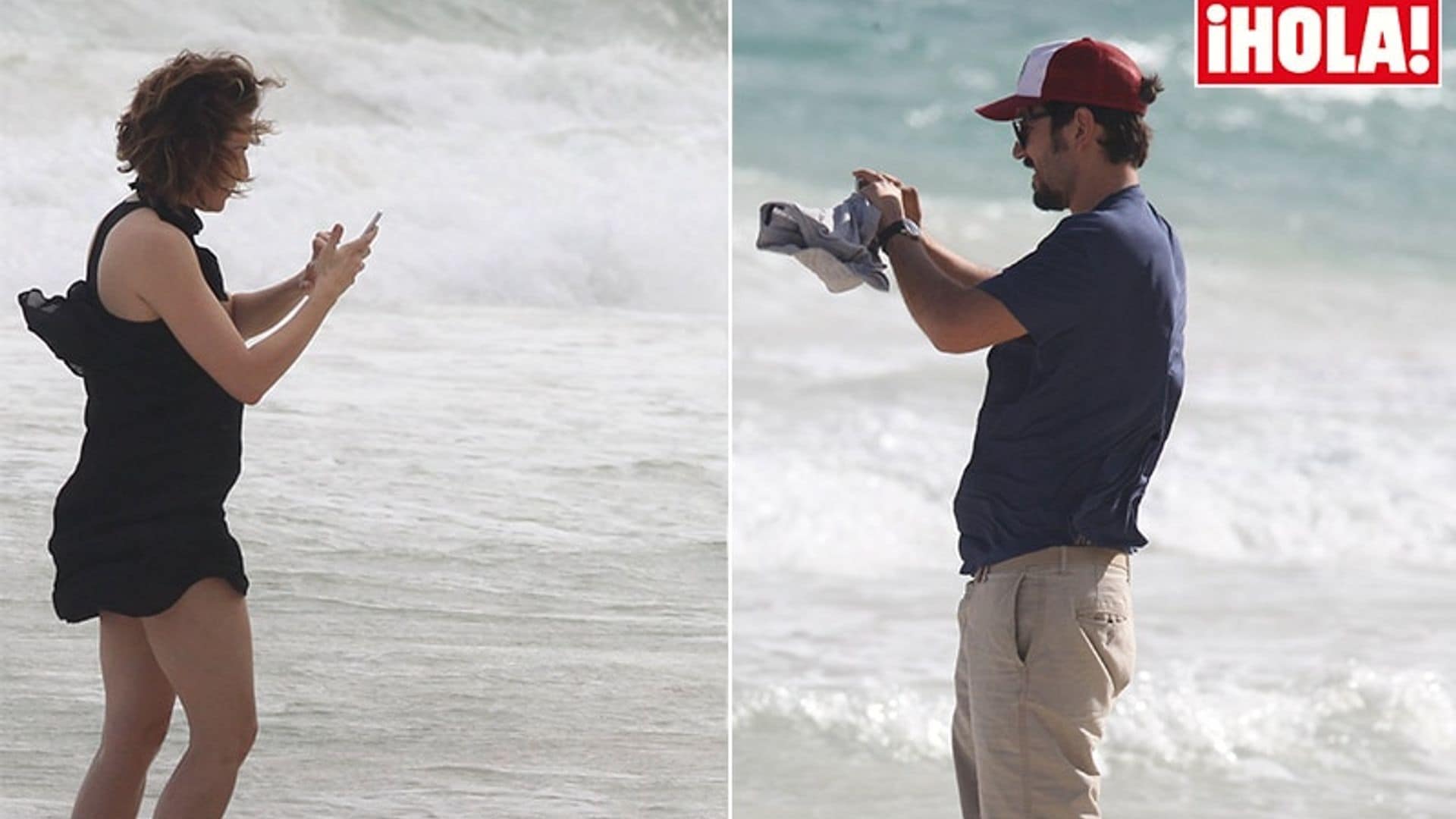 Alondra de la Parra y Diego Luna, vacaciones entre amigos