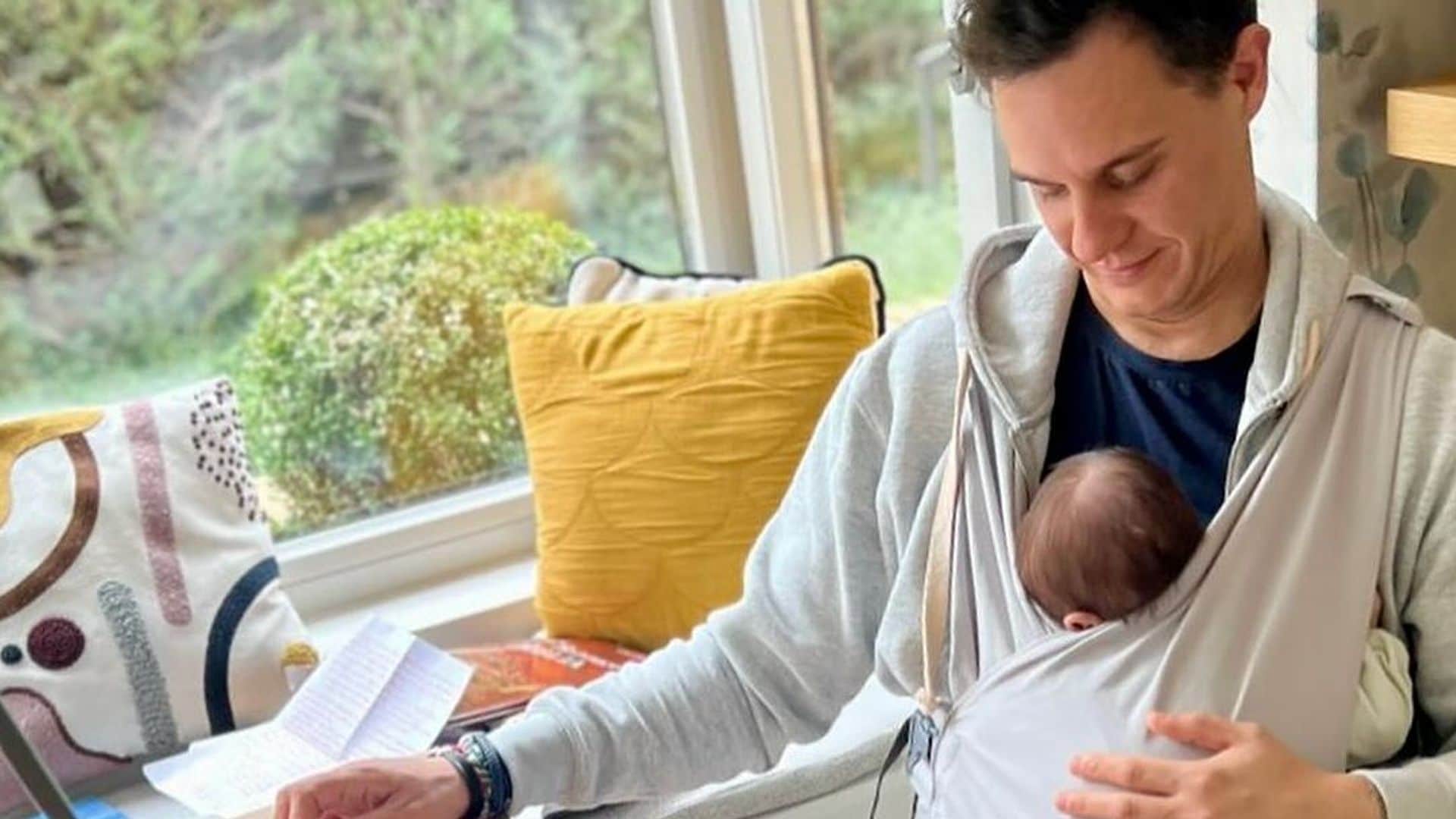 Christian Gálvez publica una nueva foto con su hijo Luca, de seis meses, por un motivo muy significativo