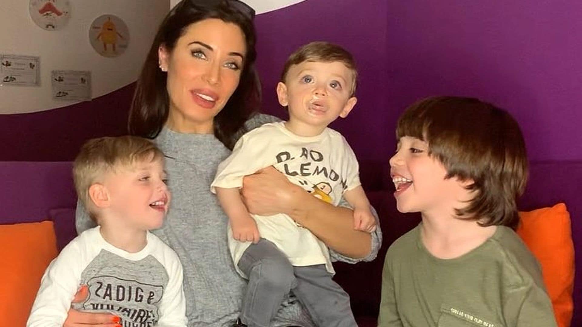 Pilar Rubio y sus hijos felicitan desde la distancia a Sergio Ramos con este tierno vídeo