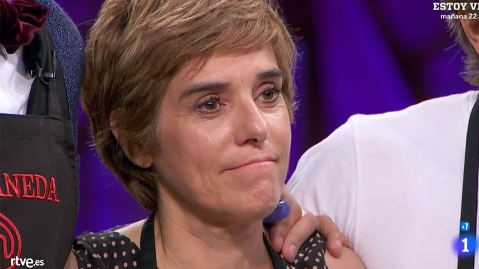 Anabel Alonso abandona 'MasterChef Celebrity' en una noche llena de conflictos