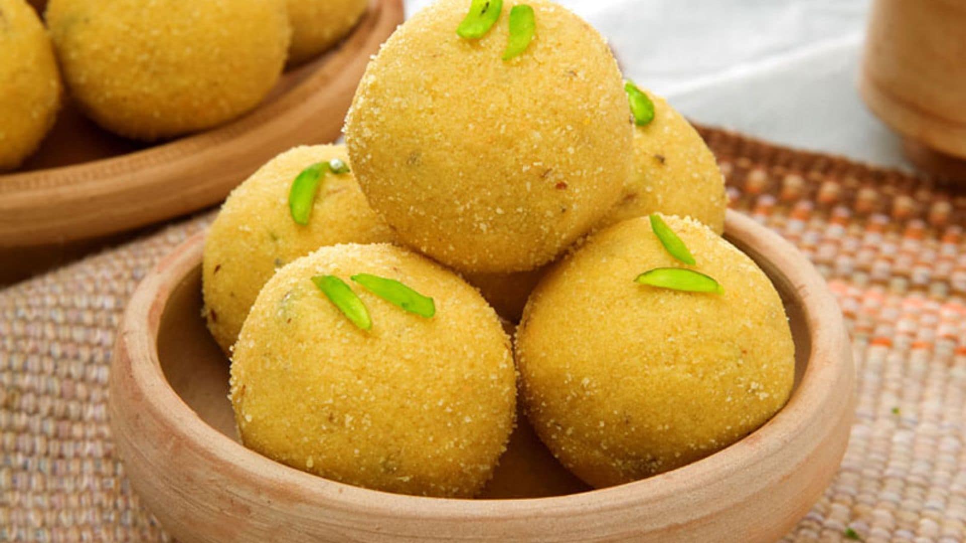 'Besan ladoo'