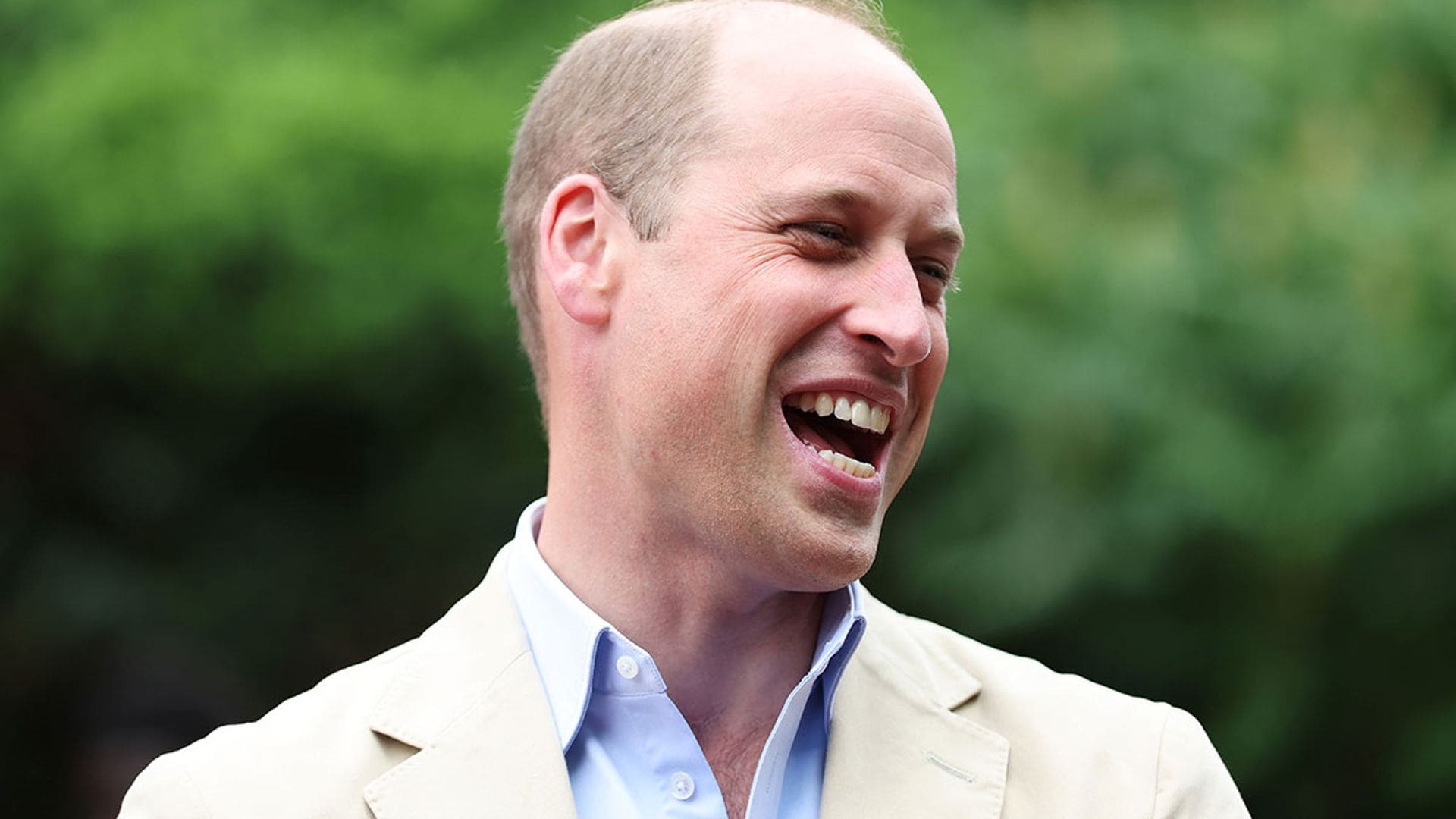 La broma del Príncipe William sobre su pérdida de cabello