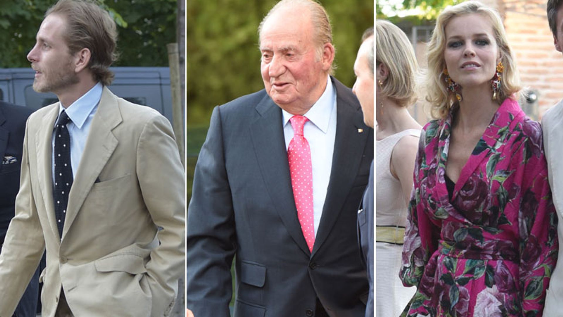 El rey Juan Carlos, Andrea Casiraghi, Eva Herzigova... Íllora calienta motores para la gran boda de Alejandro Santo Domingo y Charlotte Wellesley