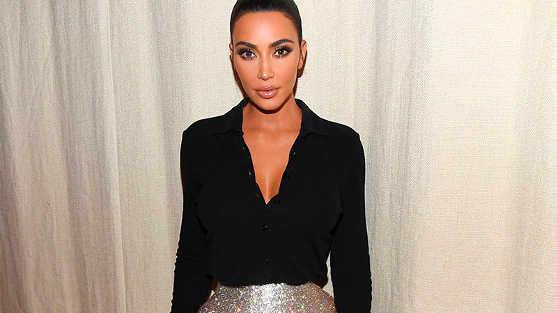 Sin maquillaje y con imperfecciones: el 'selfie' de Kim Kardashian que emociona a sus fans