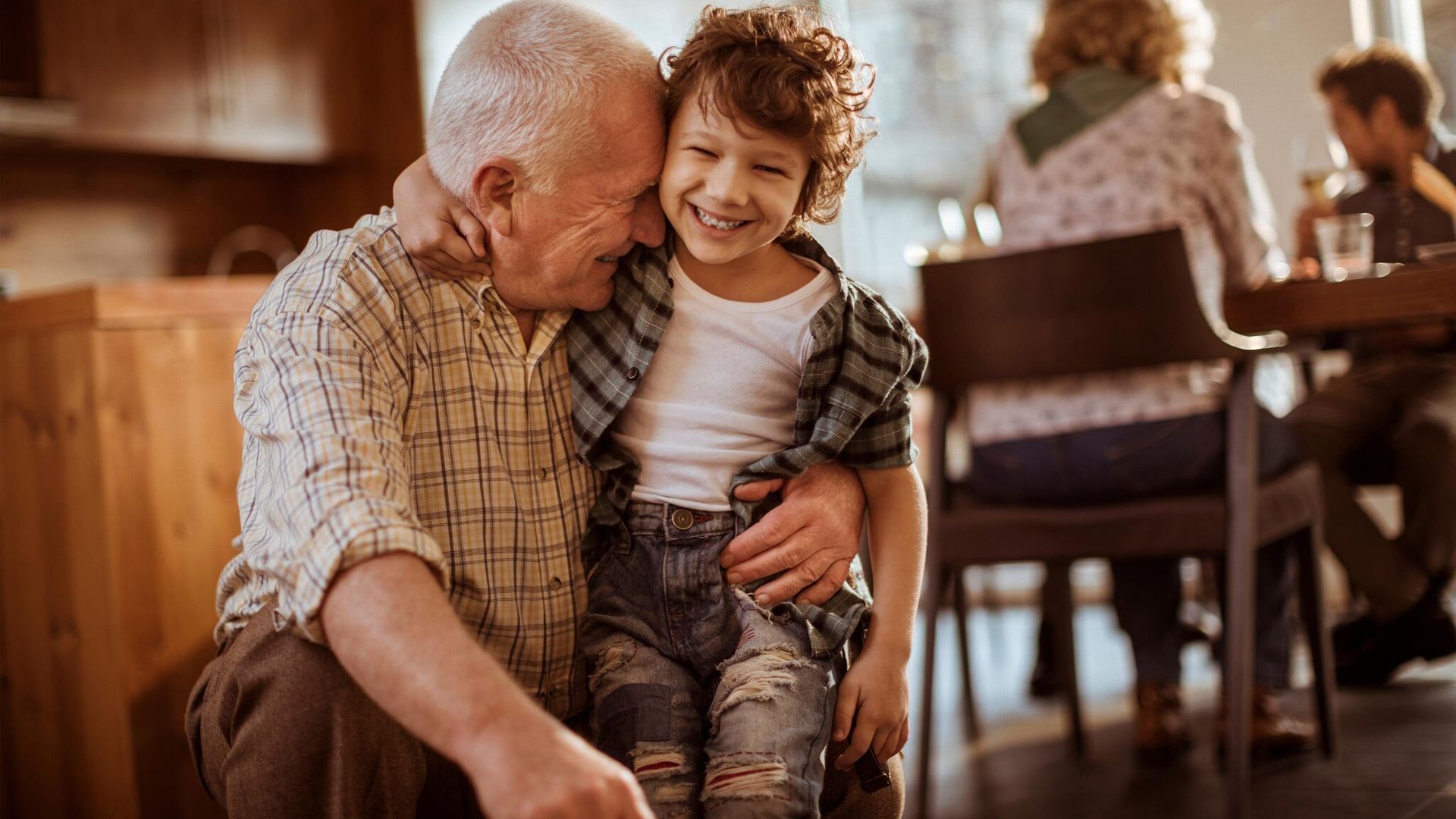 nieto mejor medicina para un abuelo con demencia 