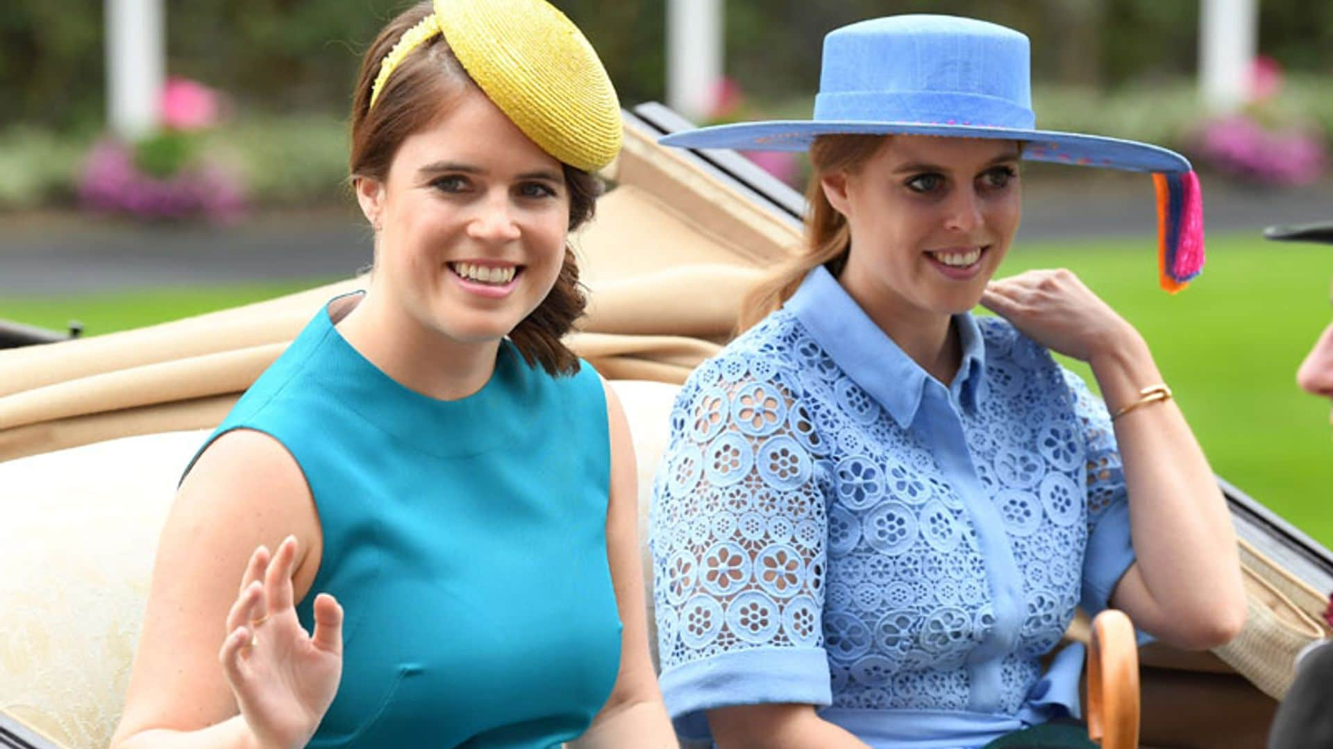 Beatriz y Eugenia de York: dos hermanas y un mismo look de compromiso