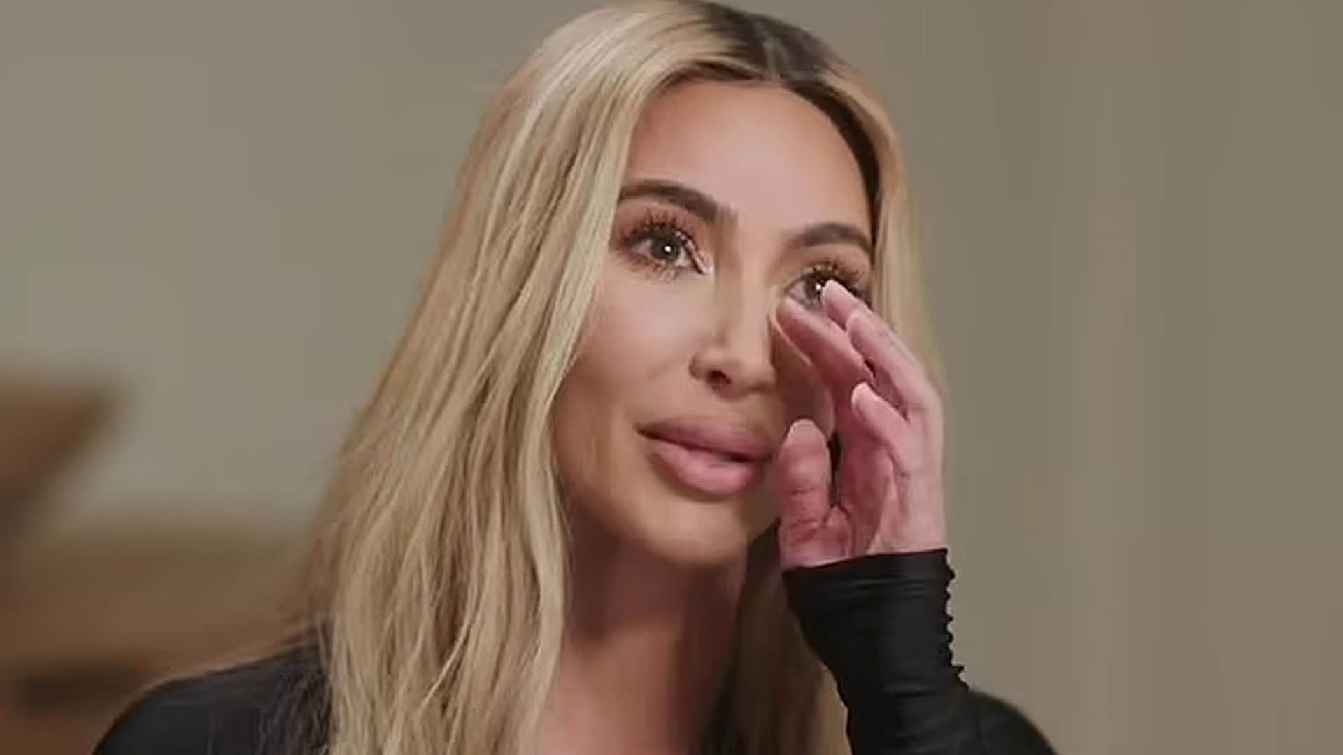 Kim Kardashian rompe a llorar al hablar de la custodia compartida que mantiene con su ex, Kanye West