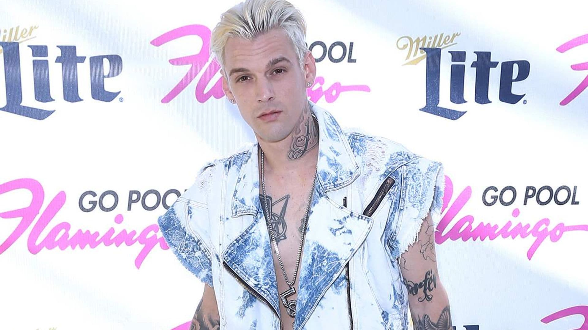 Aaron Carter entra en rehabilitación tras perder la custodia de su hijo de 9 meses