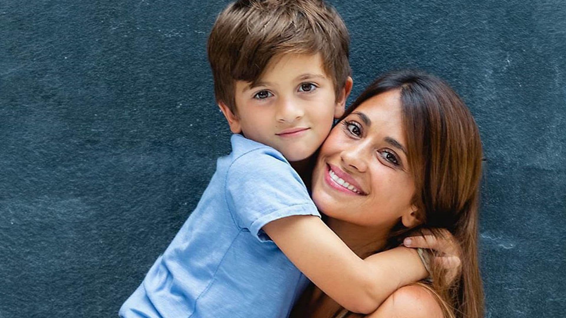 Thiago, el hijo de Antonela Roccuzzo y Leo Messi, todo un acróbata en el Circo del Sol