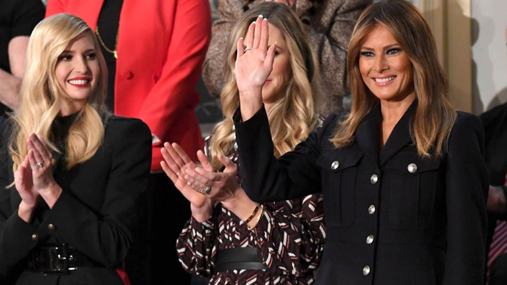 La conexión de Melania e Ivanka en la nueva reunión del 'clan Trump'