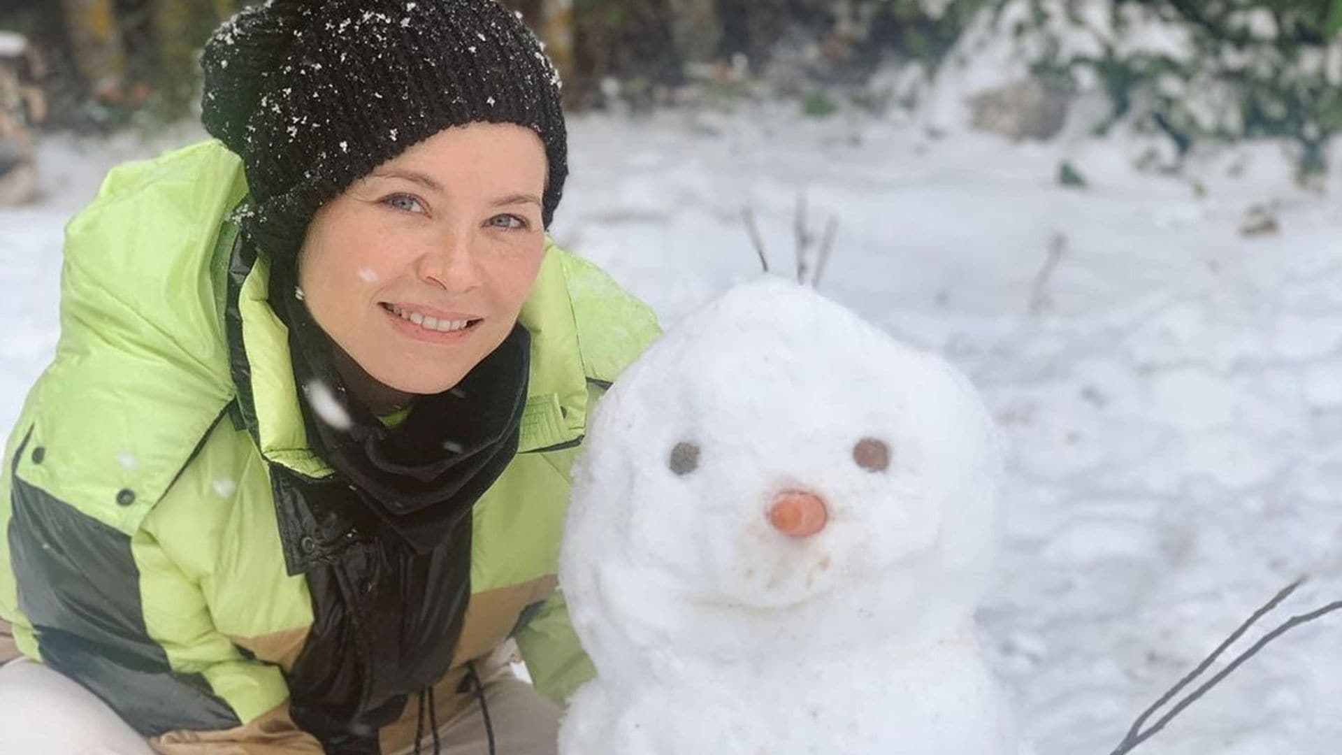 No todo fue tan bonito: Soraya muestra la otra cara de la nevada