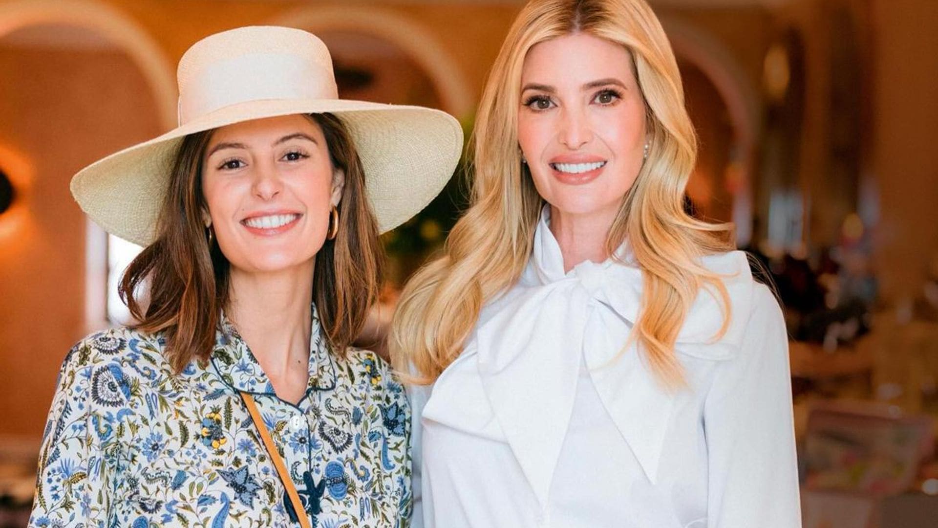 La sorprendente amistad de Ivanka Trump y María de la Orden