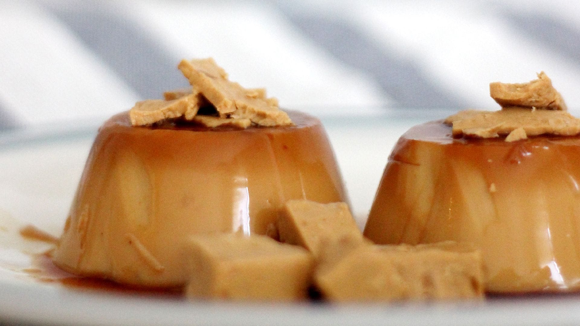 ¿Te ha sobrado turrón esta Navidad? Haz este flan para aprovecharlo