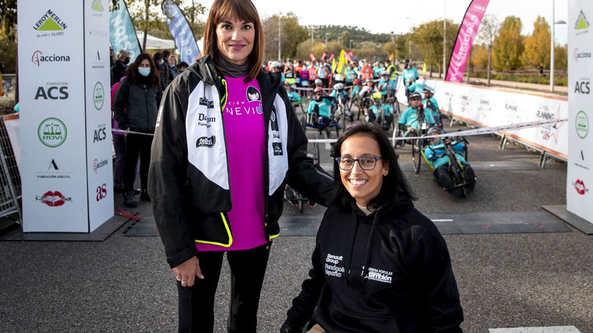 Irene Villa y Teresa Perales rompen barreras unidas por una causa común