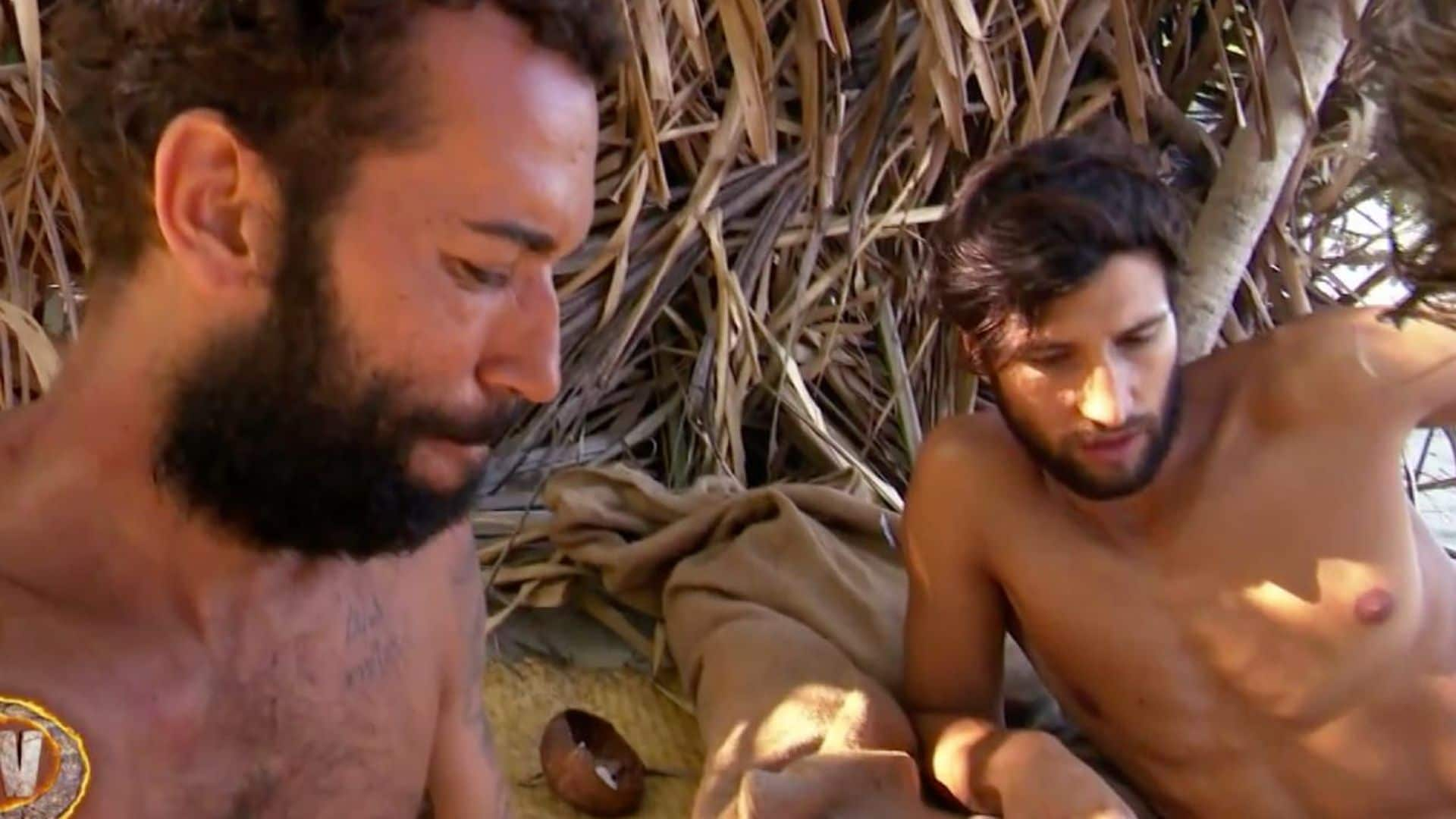 Omar y Gianmarco se retuercen de dolor por la picadura de una araña en 'Supervivientes'