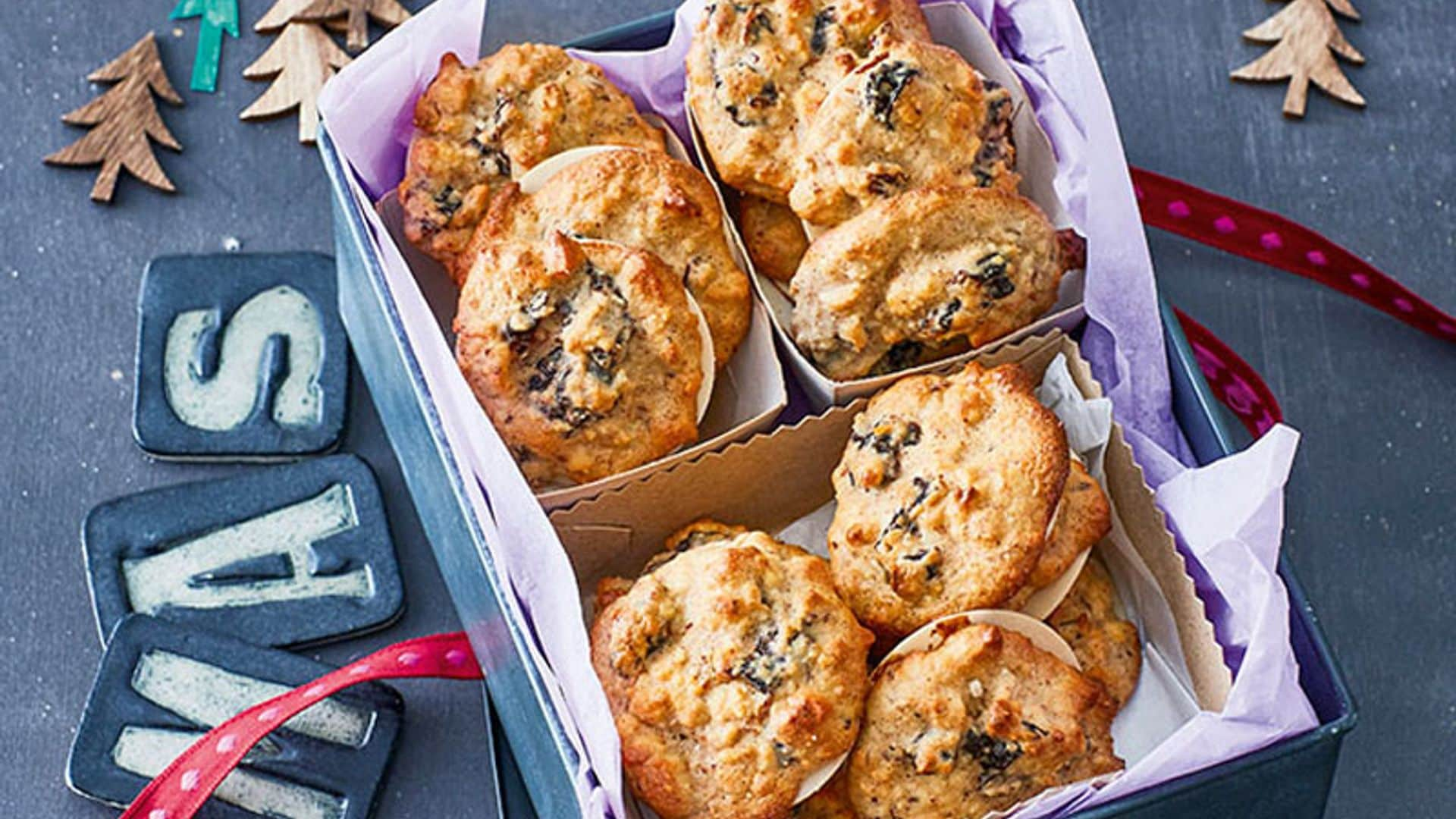 Galletas de avena y arándanos