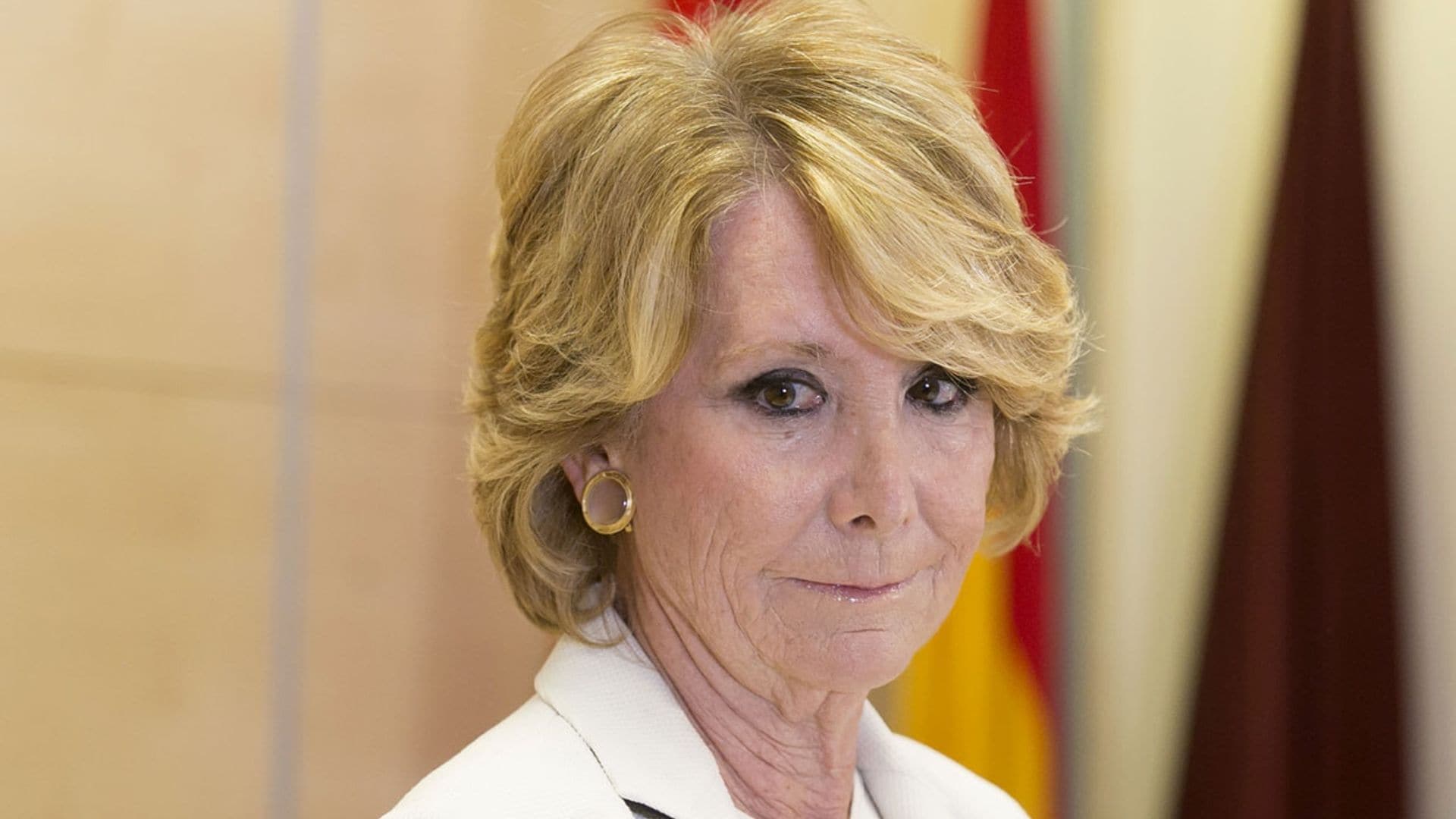 EXCLUSIVA: Primeras palabras de Esperanza Aguirre tras el ictus de su marido