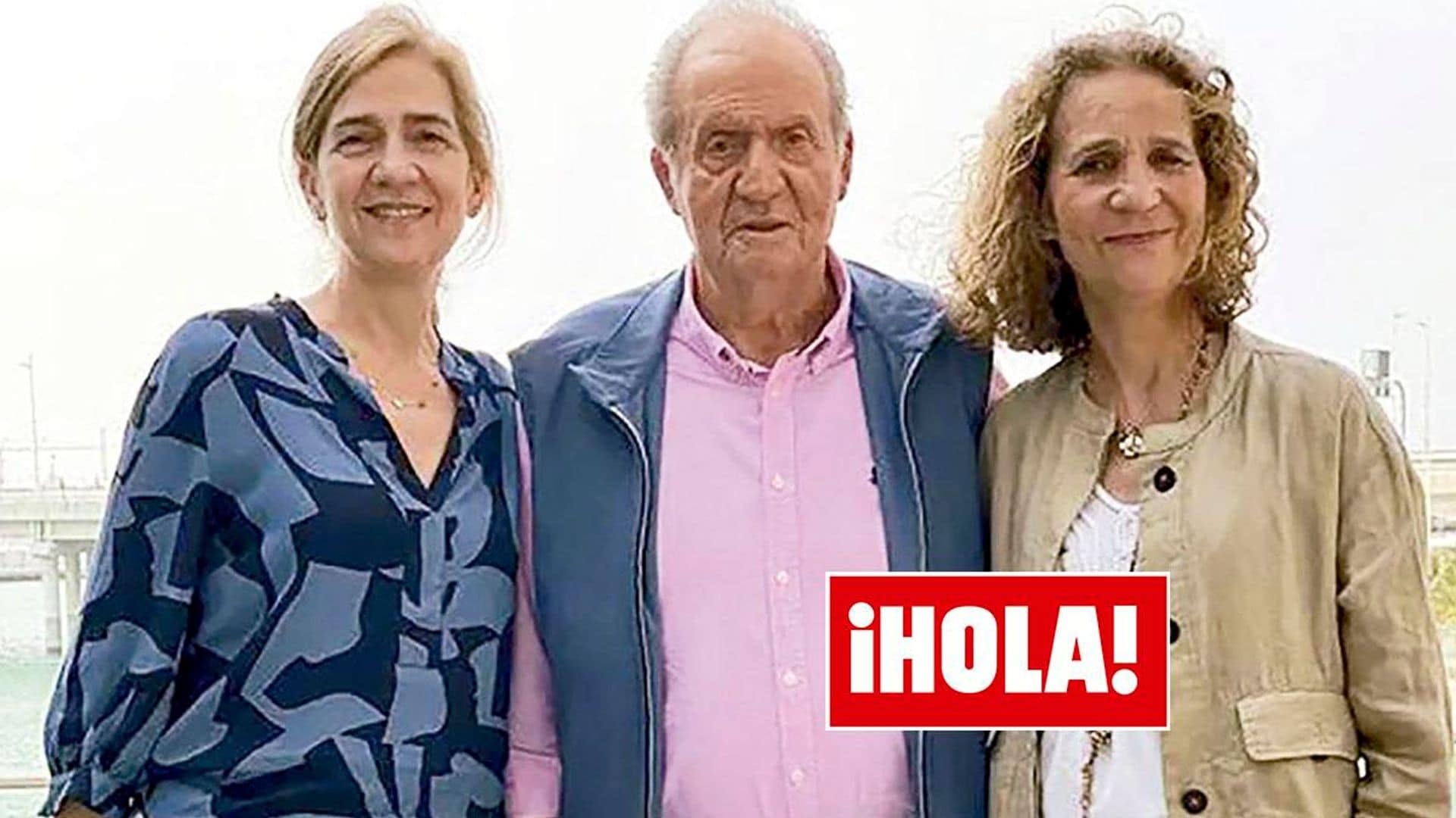 Las claves de la otra foto del Rey Juan Carlos con sus hijas en Abu Dabi