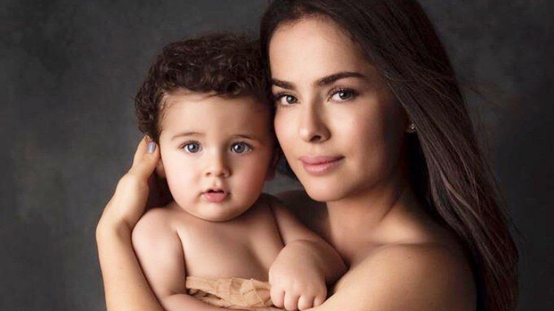 Danna García confiesa que su hijo ya conversa con una niña: ‘¡No quiero ser suegra!’