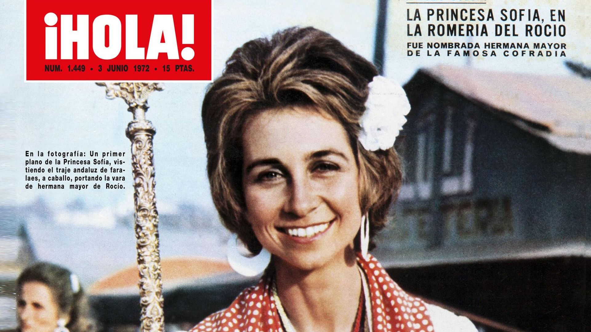 La Reina Sofía, 50 años del día en que se vistió de rociera y conquistó a los andaluces