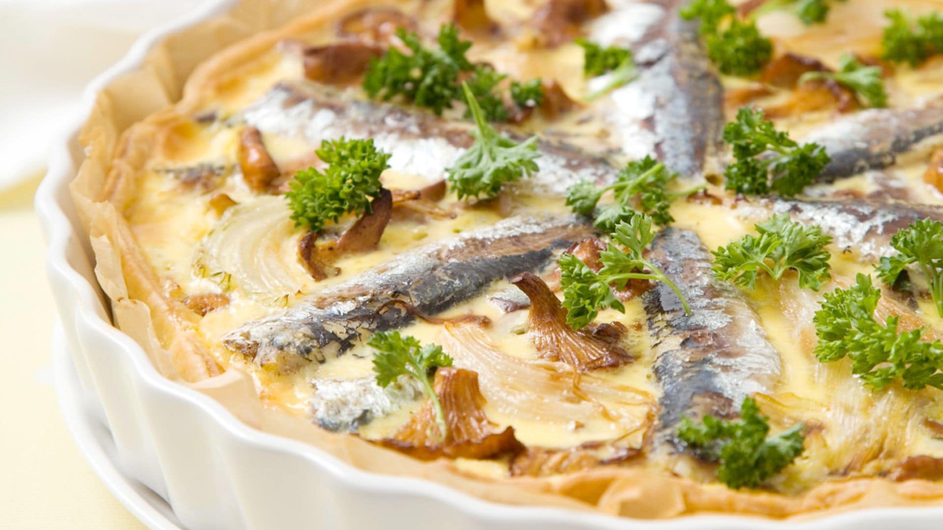 Quiche de sardinas