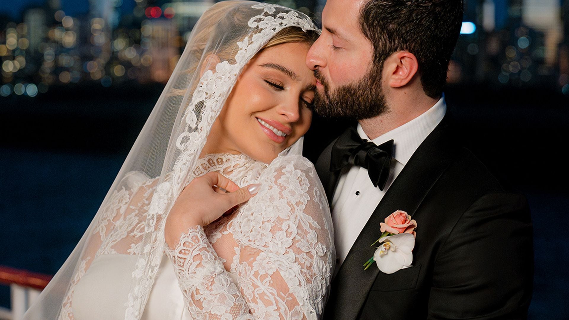 A detalle, los espectaculares vestidos que Migbelis Castellanos lució en su boda