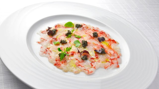 carpaccio gambas